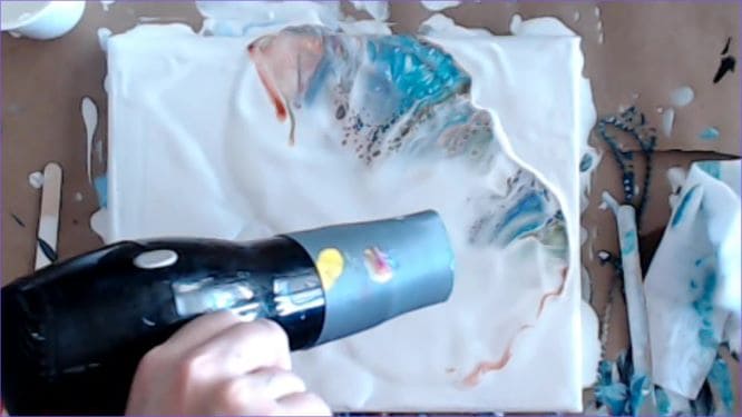 How to Paint a Butterfly Painting with Acrylic Pouring - Homebody Hall
