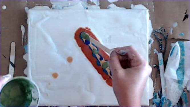 How to Paint a Butterfly Painting with Acrylic Pouring - Homebody Hall