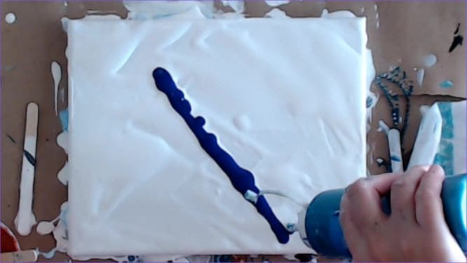 How to Paint a Butterfly Painting with Acrylic Pouring - Homebody Hall